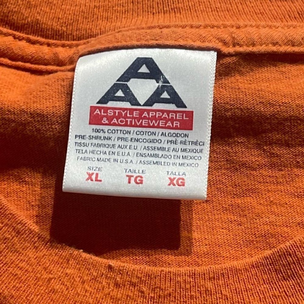 Vintage Scorpion King movie promo t shirt the rock wwe wwf rap Orange men’s XL - Picture 6 of 7